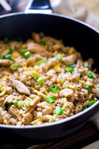 easy chicken fried rice