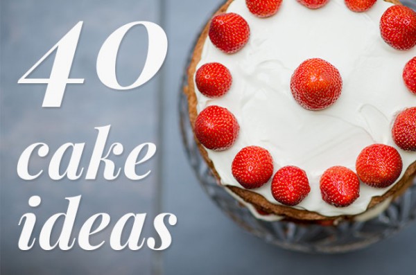 Turn Birthday Cake Into A Happy Birthday Cake- 40 Cake ...