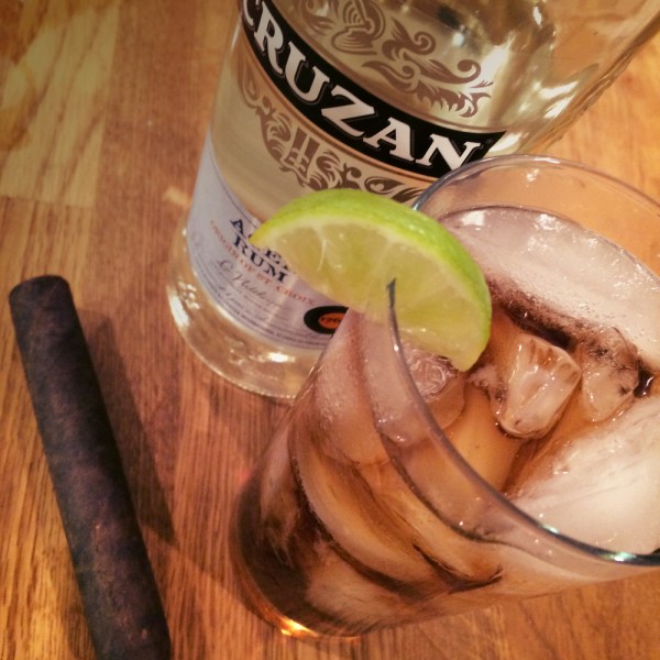 Cigar optional, but it's a good drink to pair with.