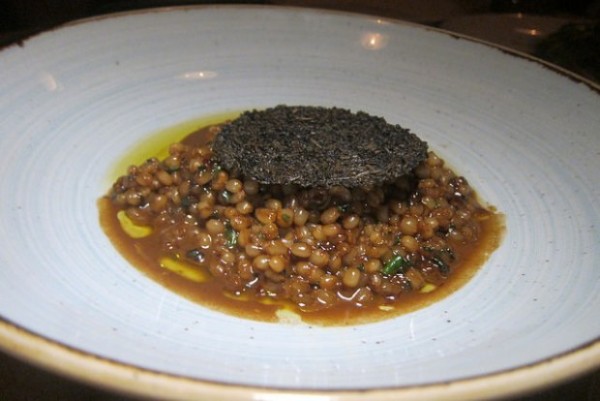 wheat berry risotto