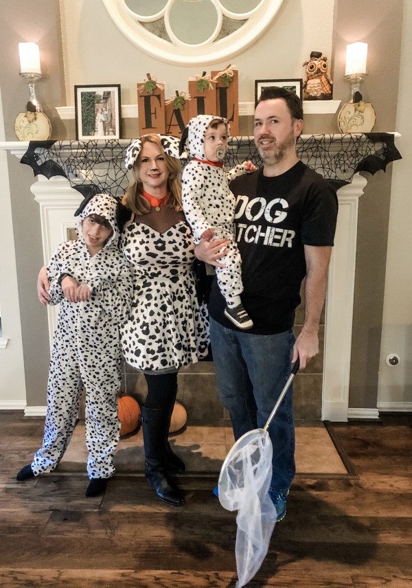 The dog catcher and the Dalmatians
