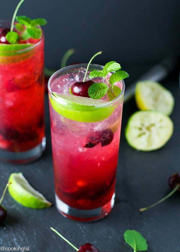 Cherry Lime Mojito | Cooking LSL