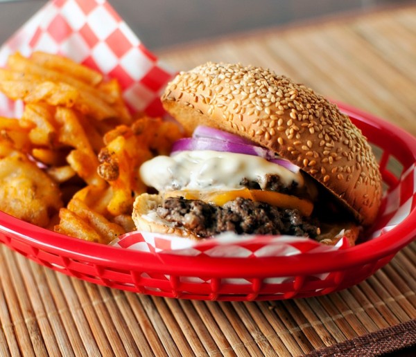 the King of Burgers with a Meat grinder by Rudy Dew Epicurious