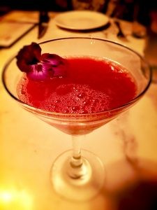 Chan Chan - bourbon, Lillet Blanc, Pamplemousse rose, Lemon juice, Ginger syrup - photo by Jackie Summers