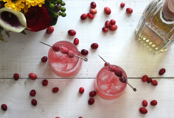 Spiced Cranberry Margarita