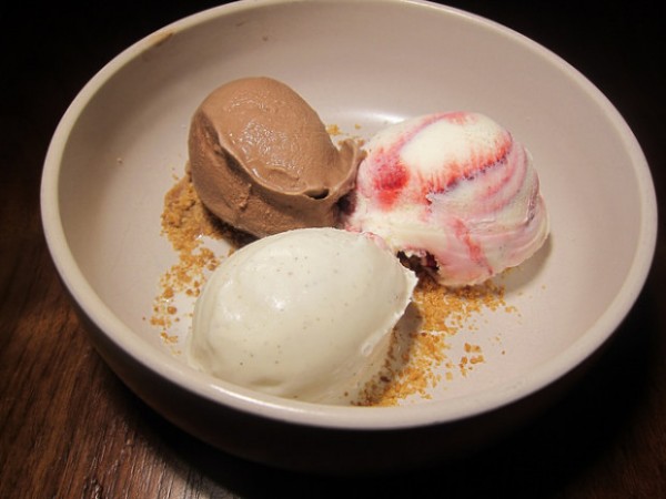 ice cream trio