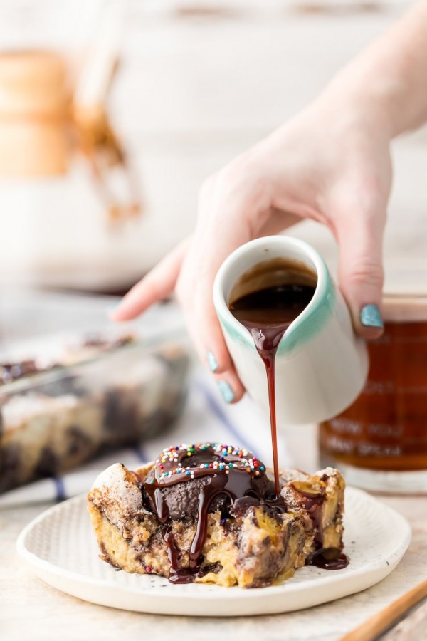 Coffee and Donuts Breakfast Bake by Becky Hardin Epicurious Community