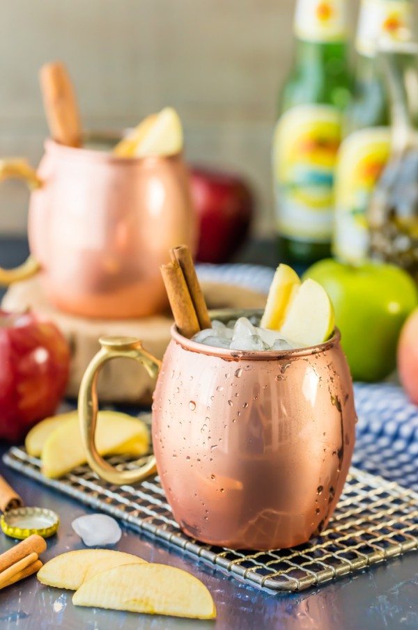 Apple Pie Moscow Mule (Plus Mocktail Version!) DrinkWire