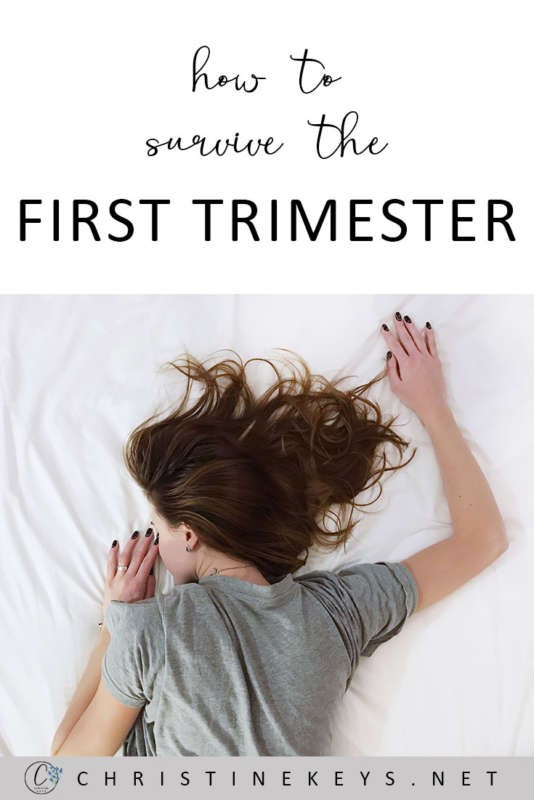 How To Survive The First Trimester || 7 tips for helping you to get through the first trimester! #pregnancy #motherhood #firsttrimester #babies