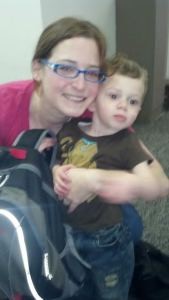 First day of the pre-school, two's program.