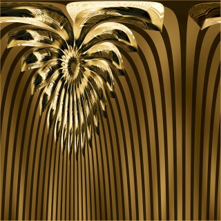 Decadent. Daring. Dramatic. 
  Vibrant® Brushed Moderne Brass